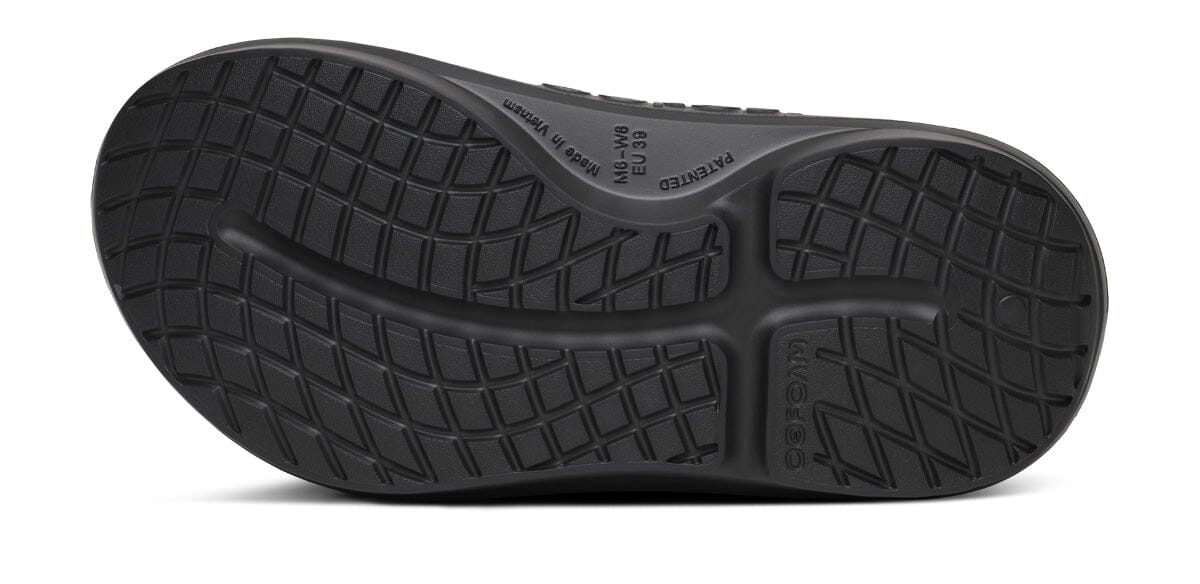 OOFOS Unisex OOriginal PLUS Thong Sandal - Black 