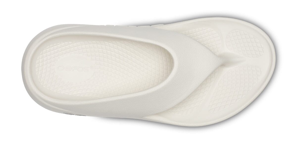 OOFOS Unisex OOriginal PLUS Thong Sandal - Chalk 