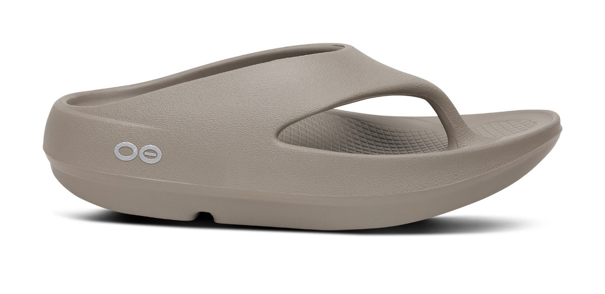 OOFOS Unisex OOriginal PLUS Thong Sandal - Driftwood