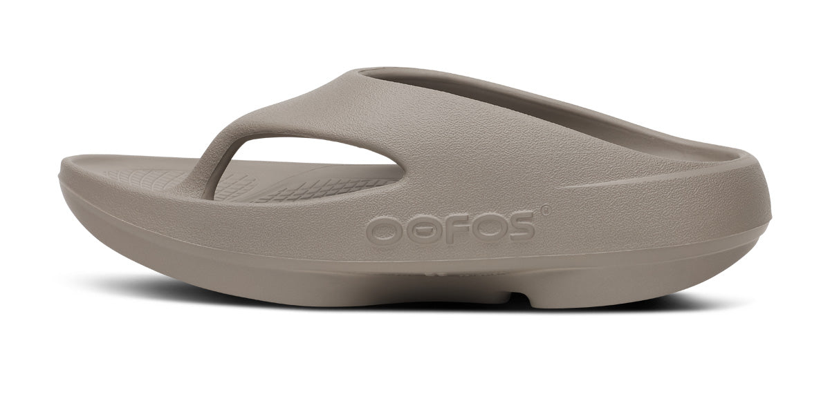 OOFOS Unisex OOriginal PLUS Thong Sandal - Driftwood