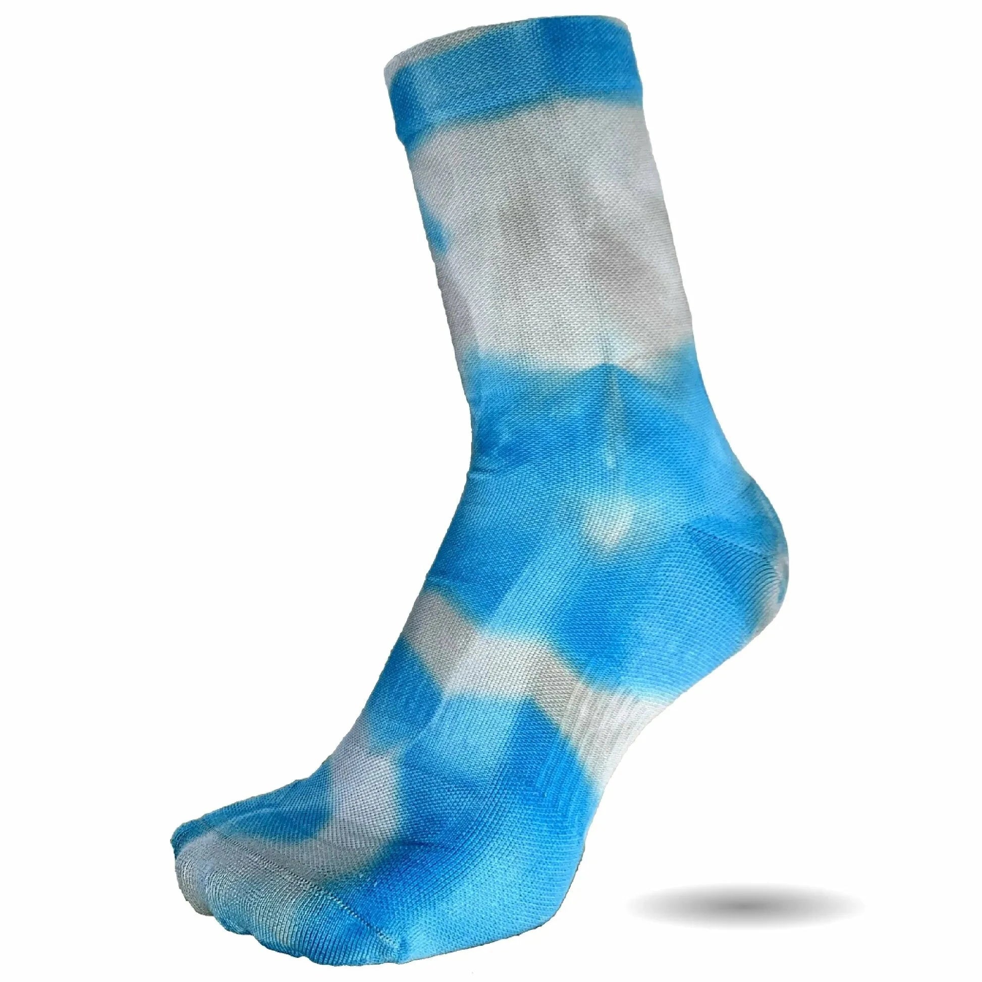 Oleno Comod(y) Muso Low Crew Socks Blue/Grey 22-24cm 
