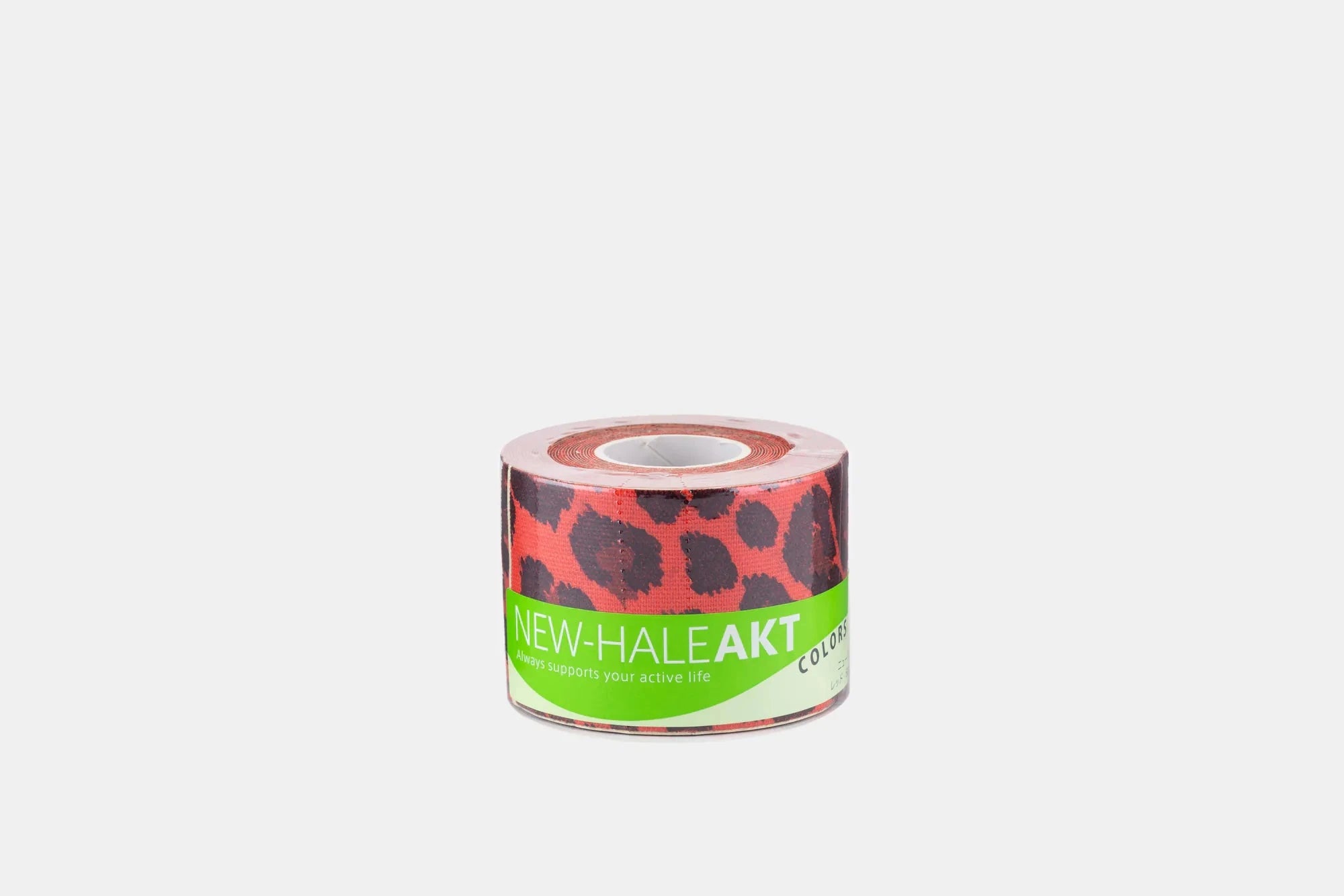 New-HALE AKT Leopard Roll Tape Red 5cm x 5m 