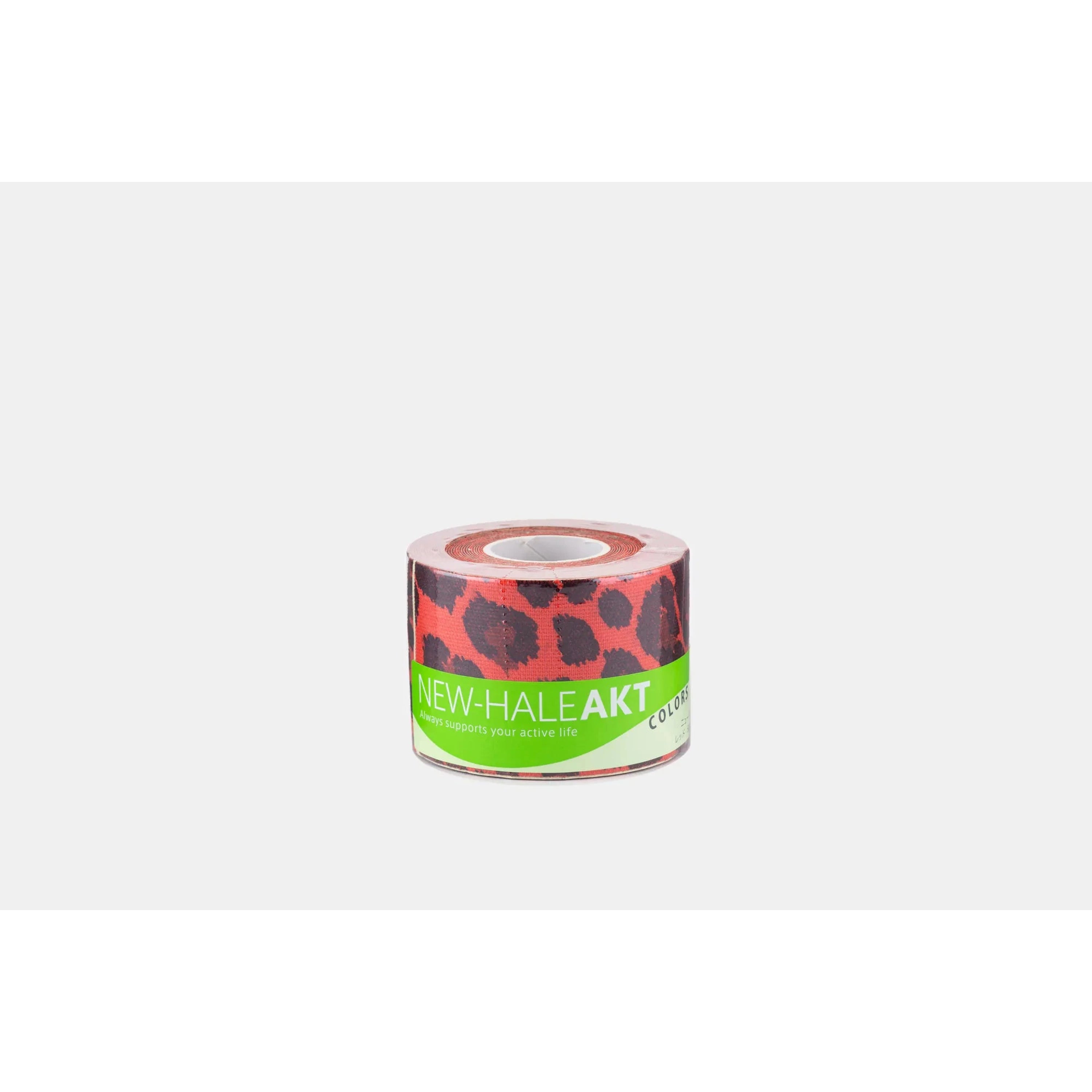 New-HALE AKT Leopard Roll Tape Red 5cm x 5m 