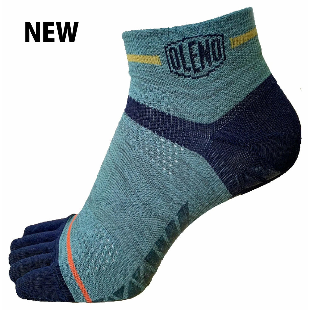 Oleno Ultimate SHR Running Socks Khaki Mix 23-25cm 