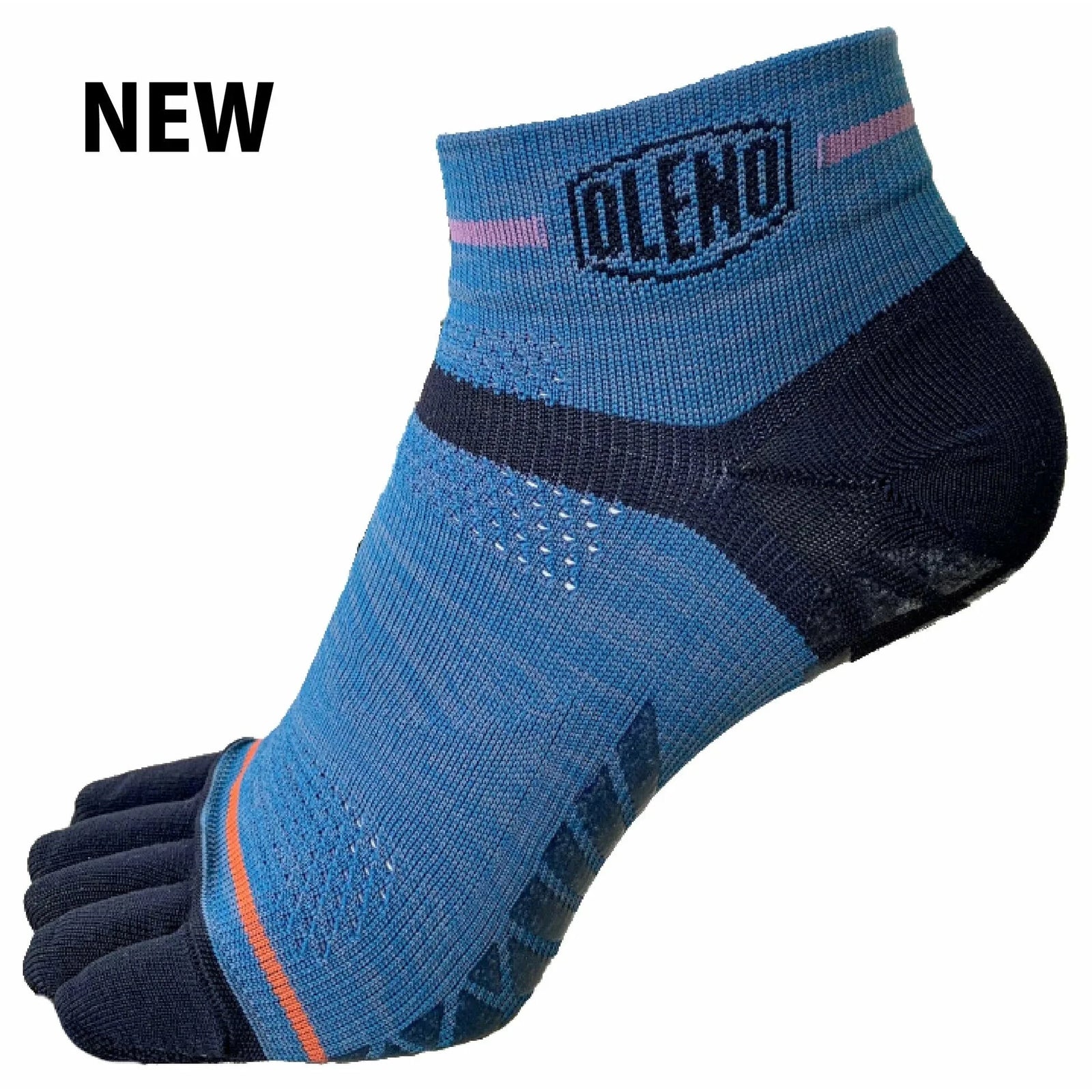 Oleno Ultimate SHR Running Socks Blue Mix 23-25cm 