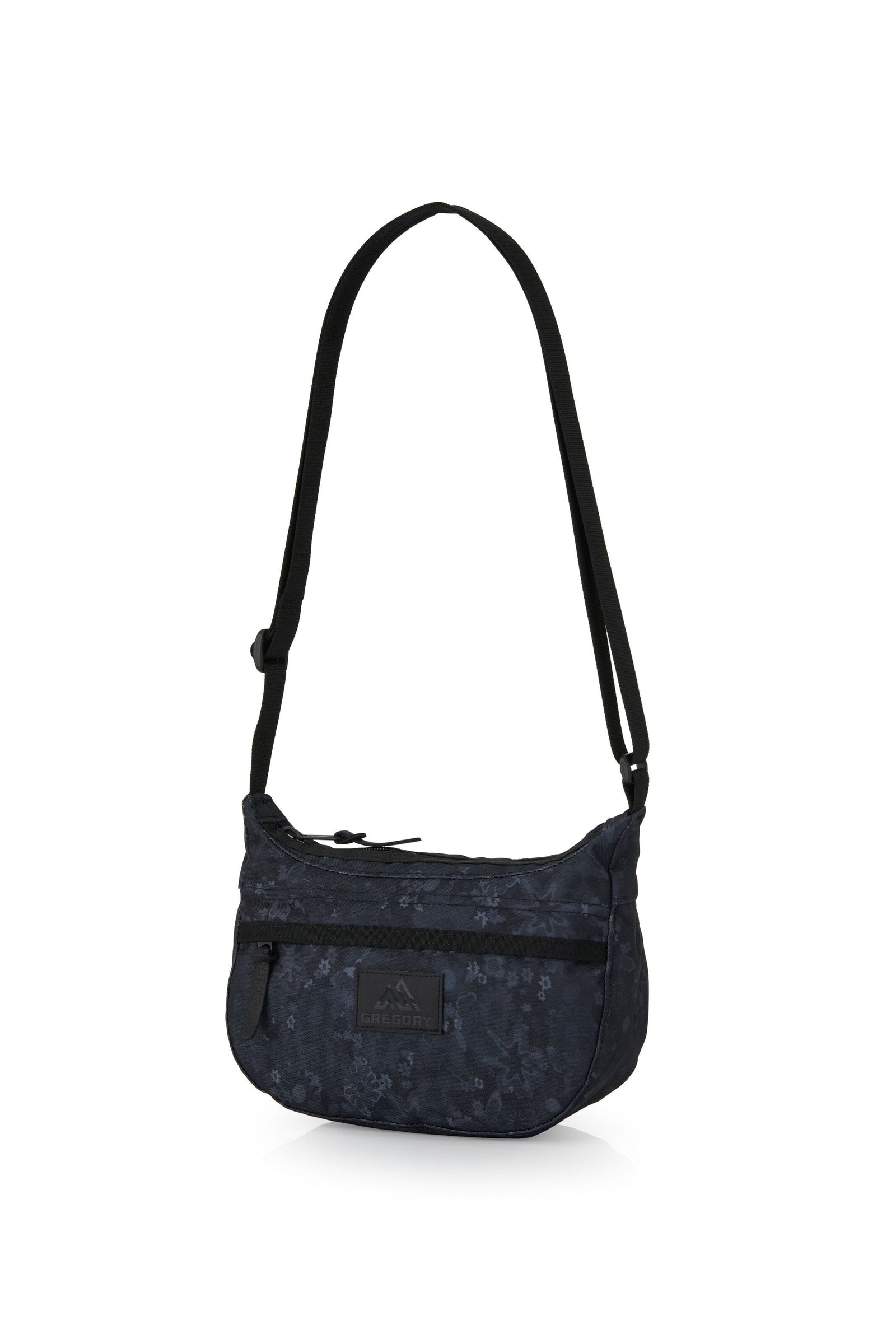 Gregory Teeny Satchel Messenger Bag - Wildflower Black/White