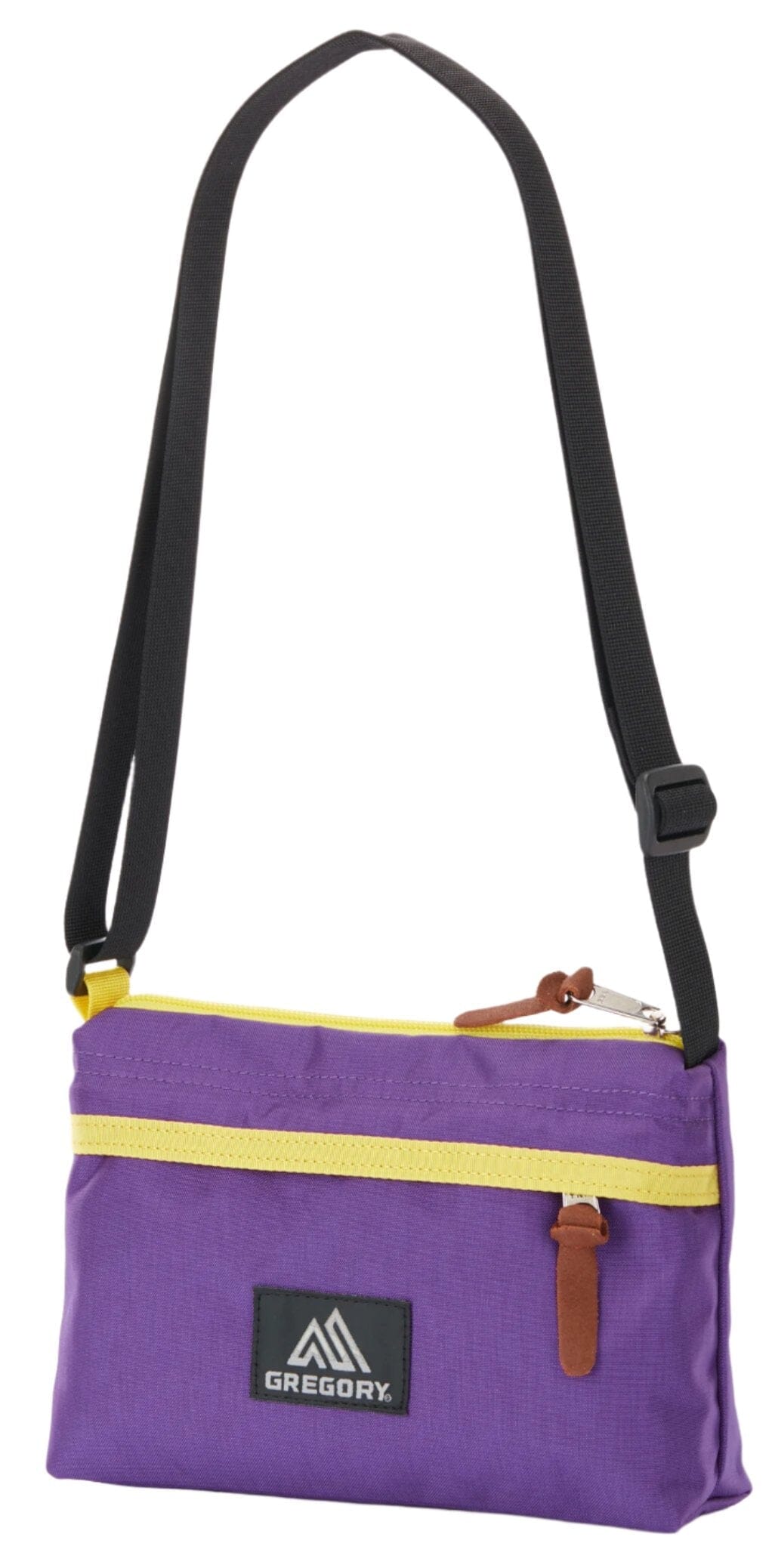 Gregory Envelope Shoulder Messenger Bag Purple/Yellow 