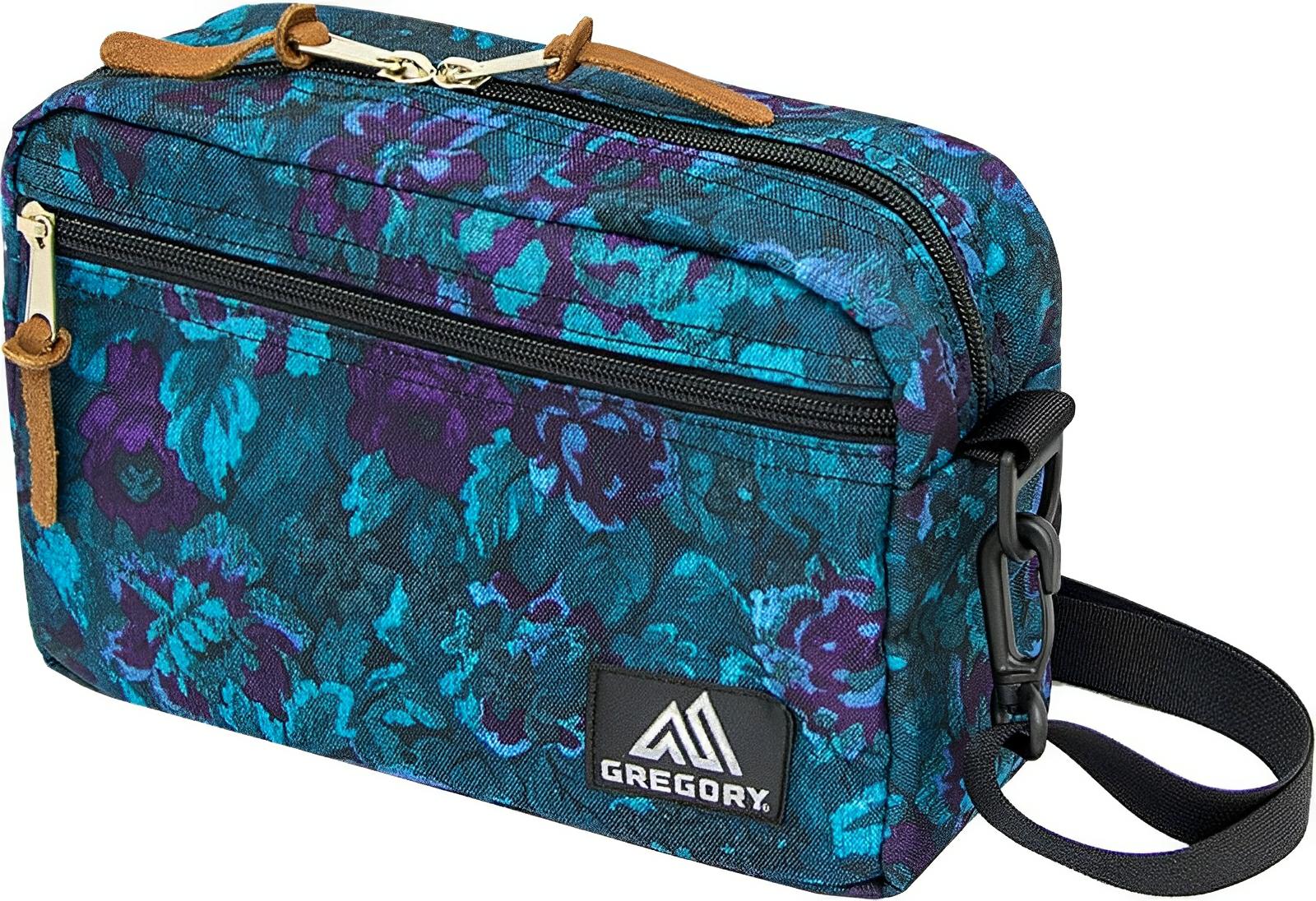 Gregory Padded Shoulder Pouch L Messenger Bag Blue Tapestry 
