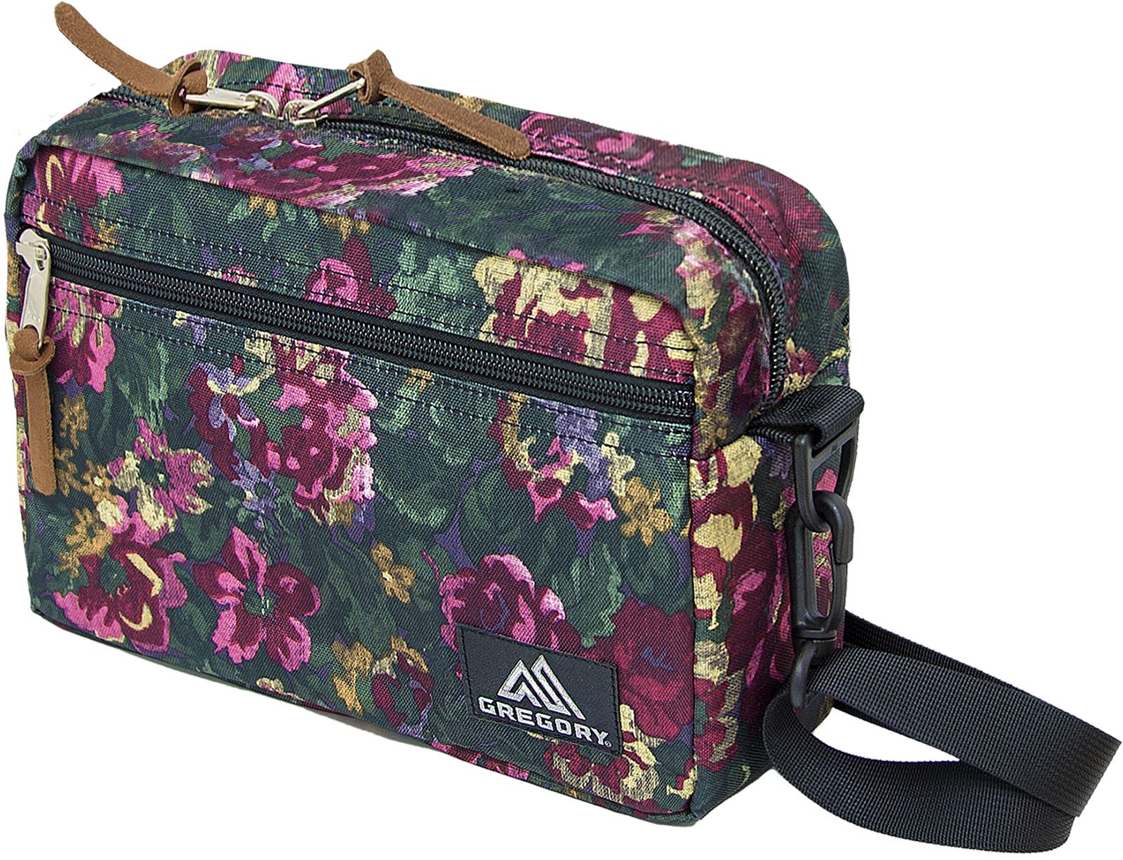 Gregory Padded Shoulder Pouch L Messenger Bag Garden Tapestry 