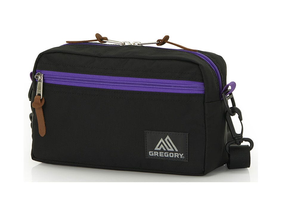 Gregory Padded Shoulder Pouch M Messenger Bag Black/Purple 