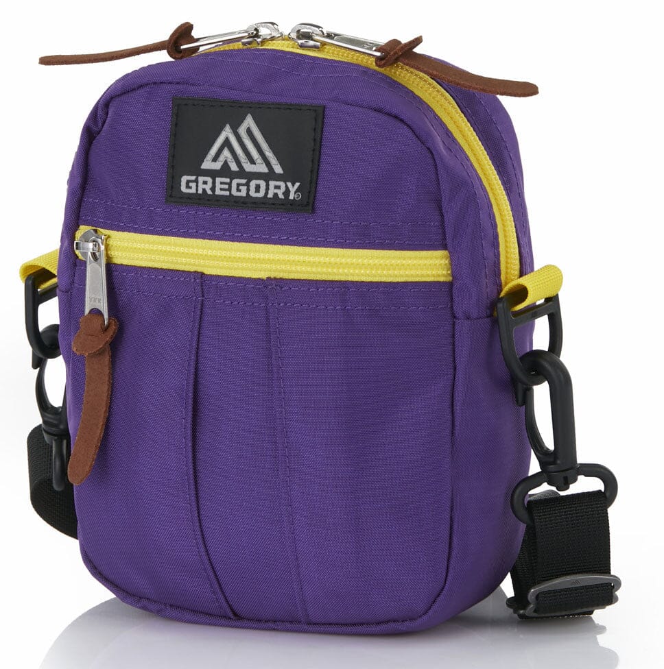 Gregory Quick Pocket M Messenger Bag Purple/Yellow 