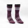 Versus Midnight Plum Trail Running Socks 