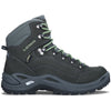 Lowa Women's Renegade GTX Mid Hiking Shoes Graphite/Jade UK 7 