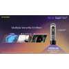 Nitecore TIKI UV 1000mv Rechargeable UV Keychain Flashlight Black Light 