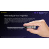 Nitecore TIKI UV 1000mv Rechargeable UV Keychain Flashlight Black Light 