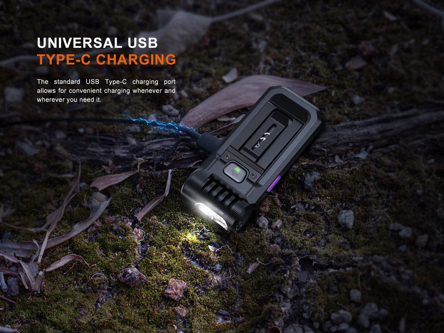 Fenix SW05R-UV Clip On Flashlight with UV Light 