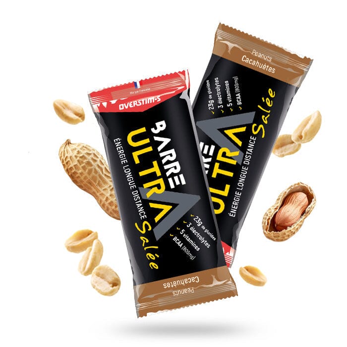 OVERSTIM.s Ultra Salted Bar 40g Salted Peanuts 