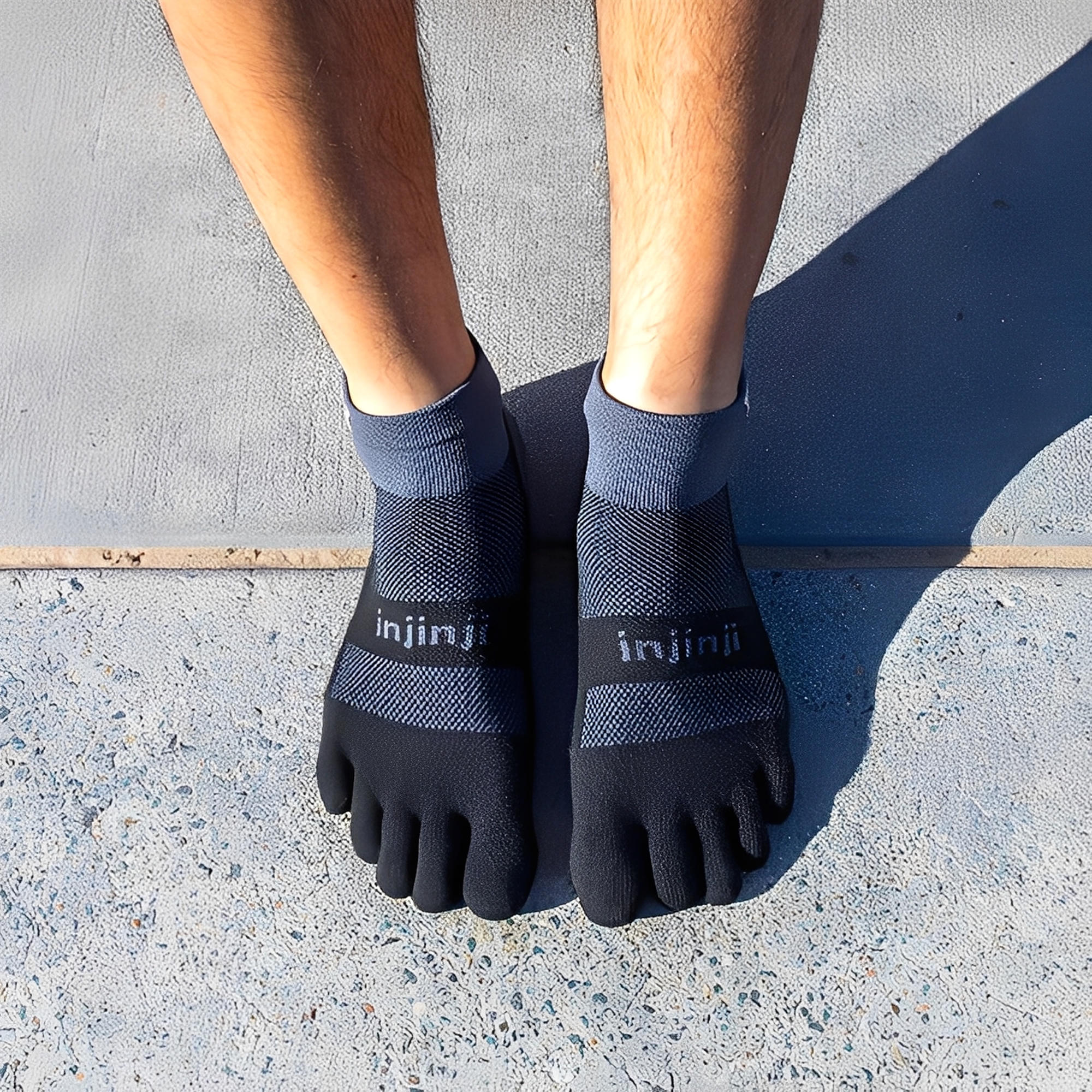 Injinji Run Midweight Mini-Crew Socks 