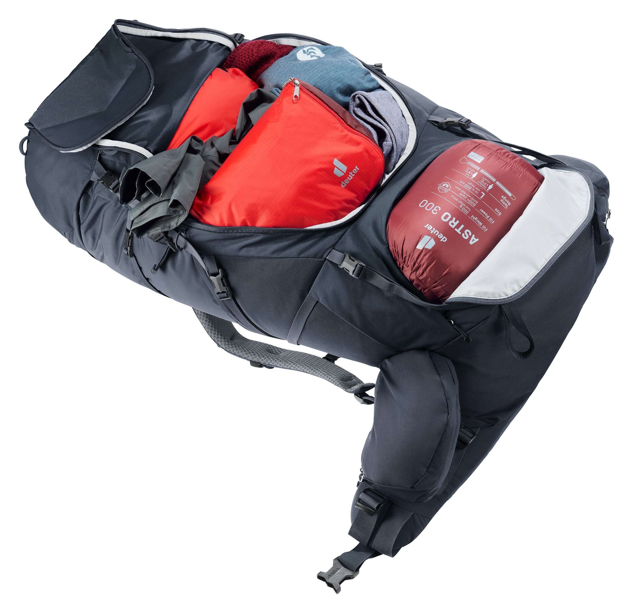 Deuter Aircontact Core 70+10 Backpacking Pack 