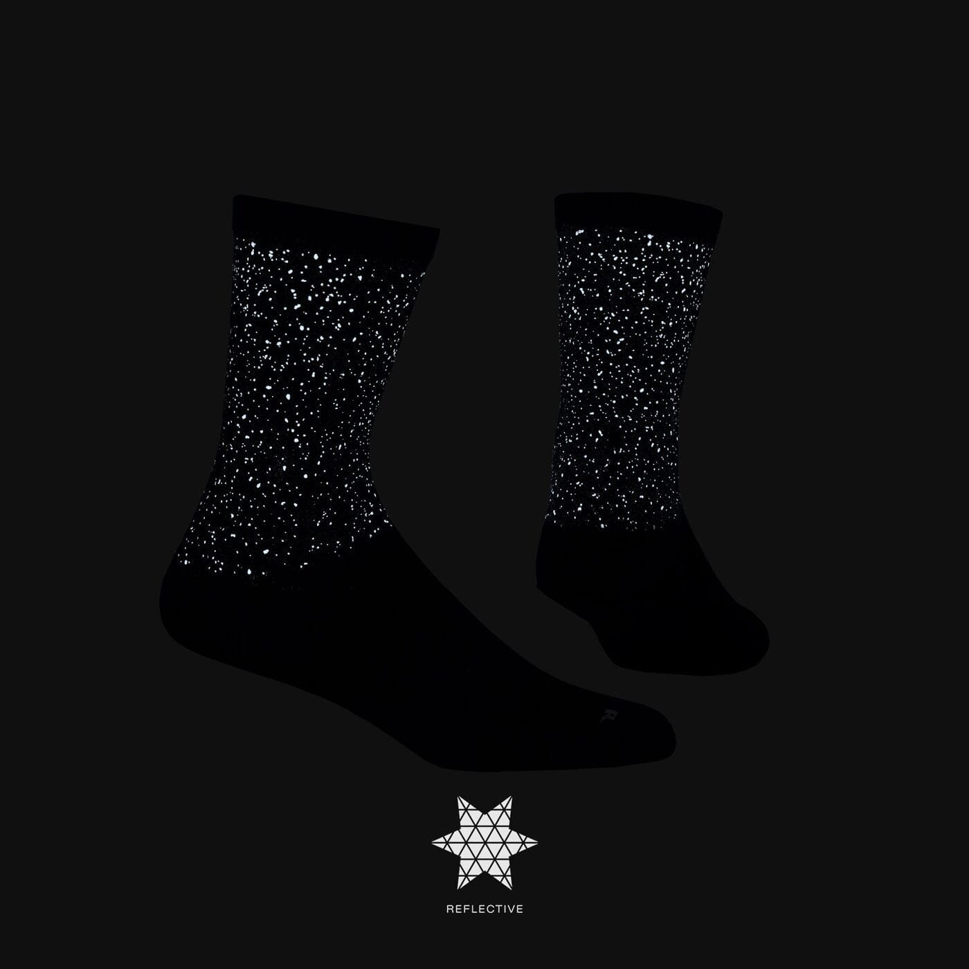 Saysky Combat Reflective High Socks Black SM 