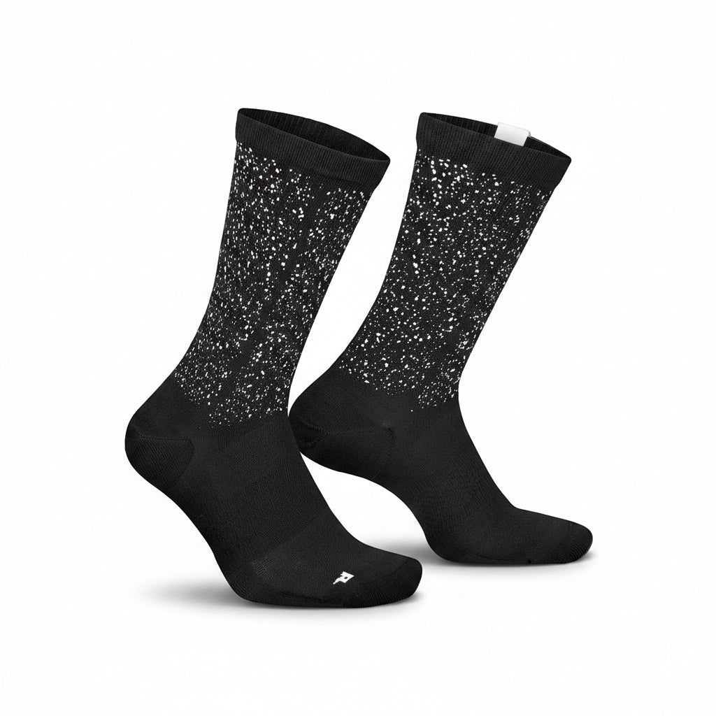 Saysky Combat Reflective High Socks Black SM 