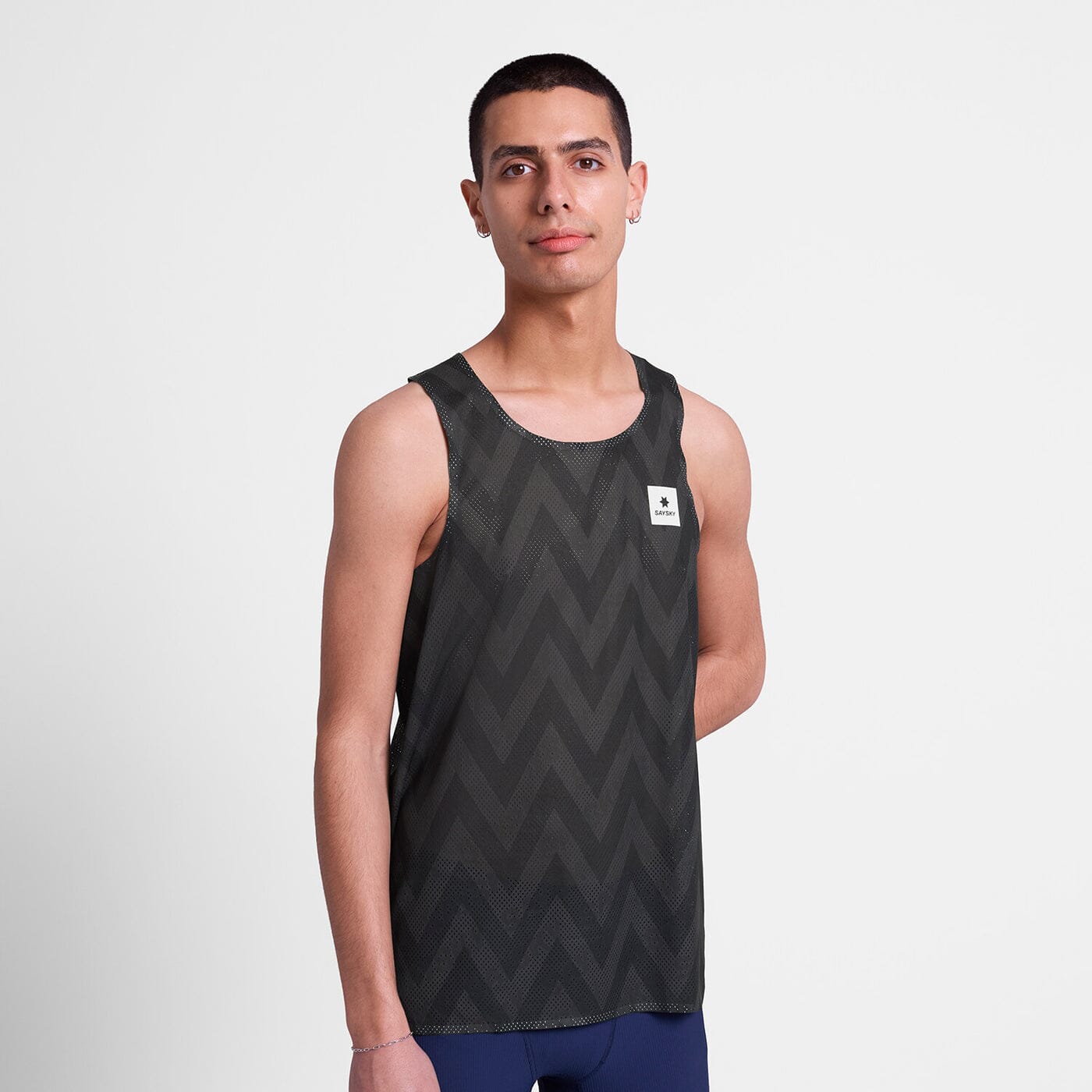Saysky Men's Zig Zag Flow Air Singlet 