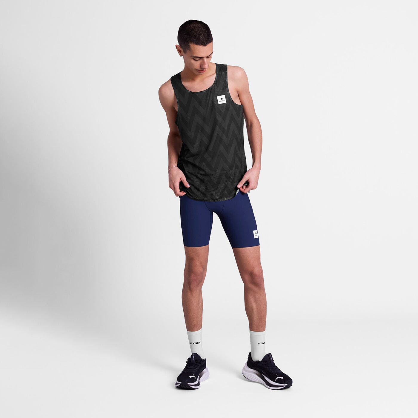 Saysky Men's Zig Zag Flow Air Singlet 