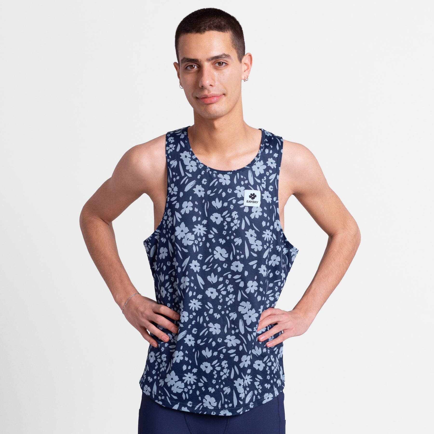 Saysky Men's Flower Combat Singlet 