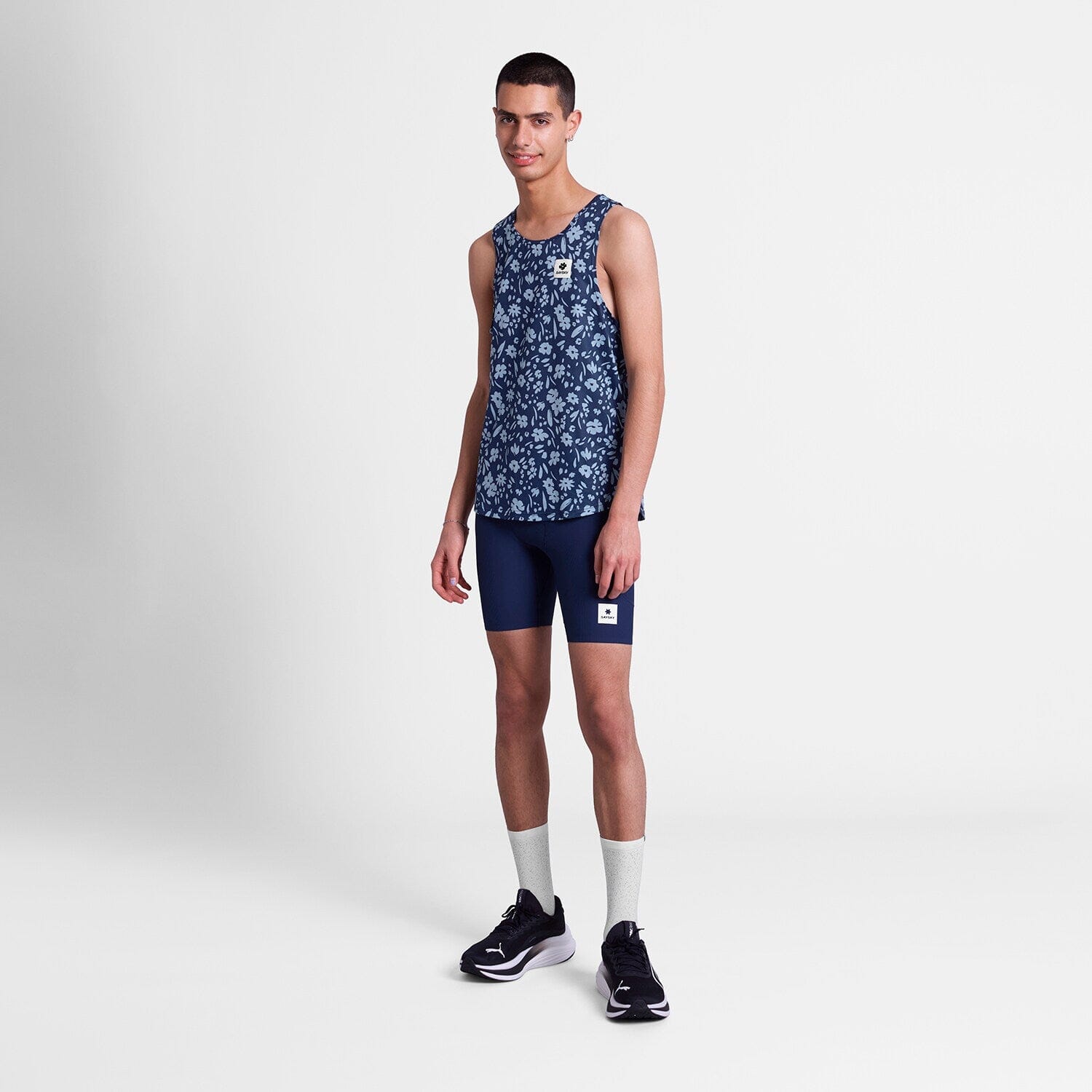 Saysky Men's Flower Combat Singlet 