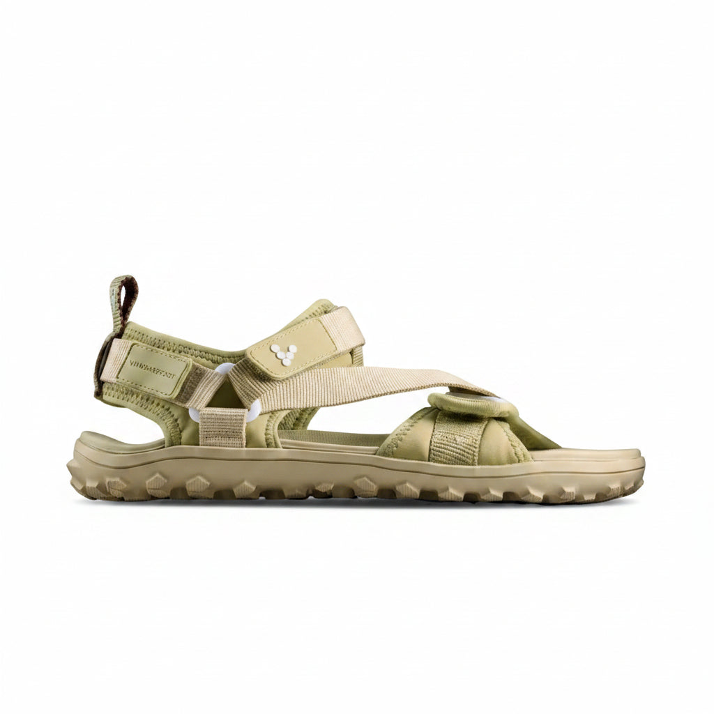 Vivobarefoot Tracker Ora Sandal Womens Barefoot Shoes Dune US 4.5 EU 35 