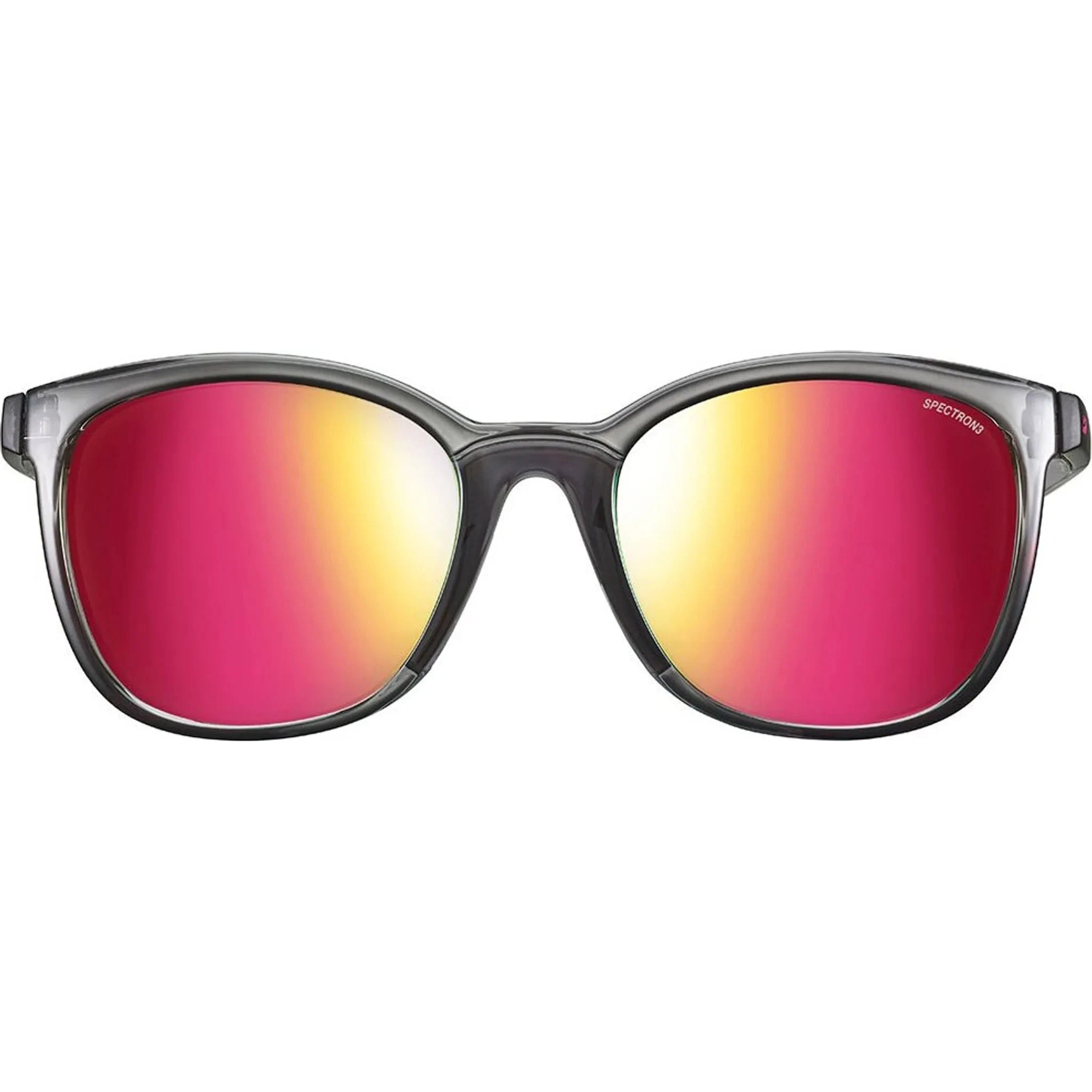 Julbo Spark Sunglasses Translucent Gray / Flash Rose SP3 One Size