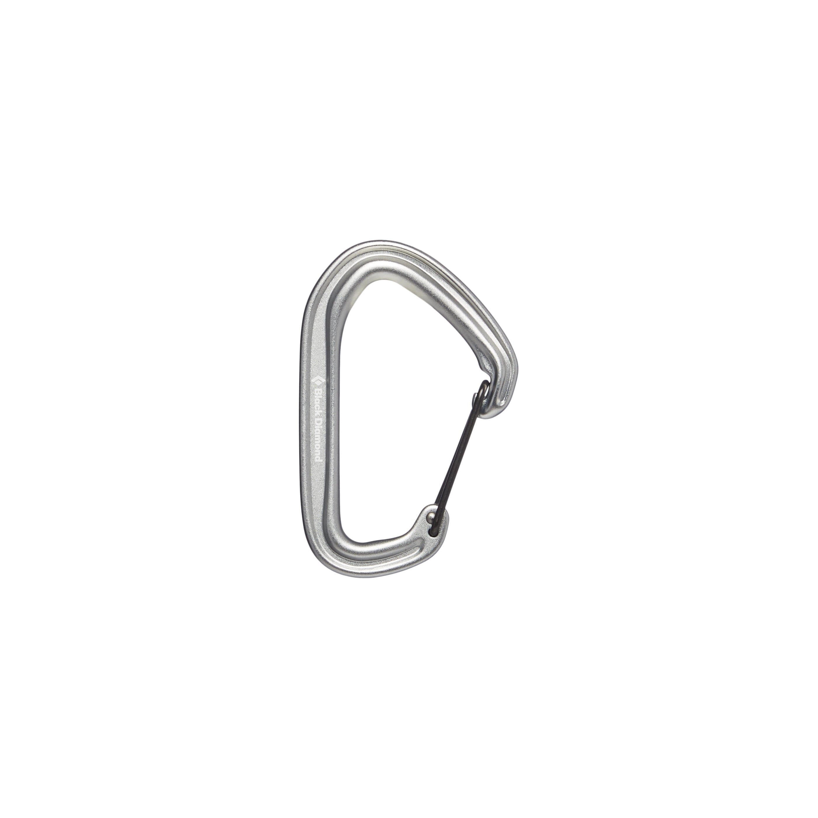 Black Diamond HotWire Carabiner Light Gray 