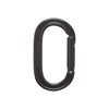 Black Diamond Oval Keylock Black 1pc 