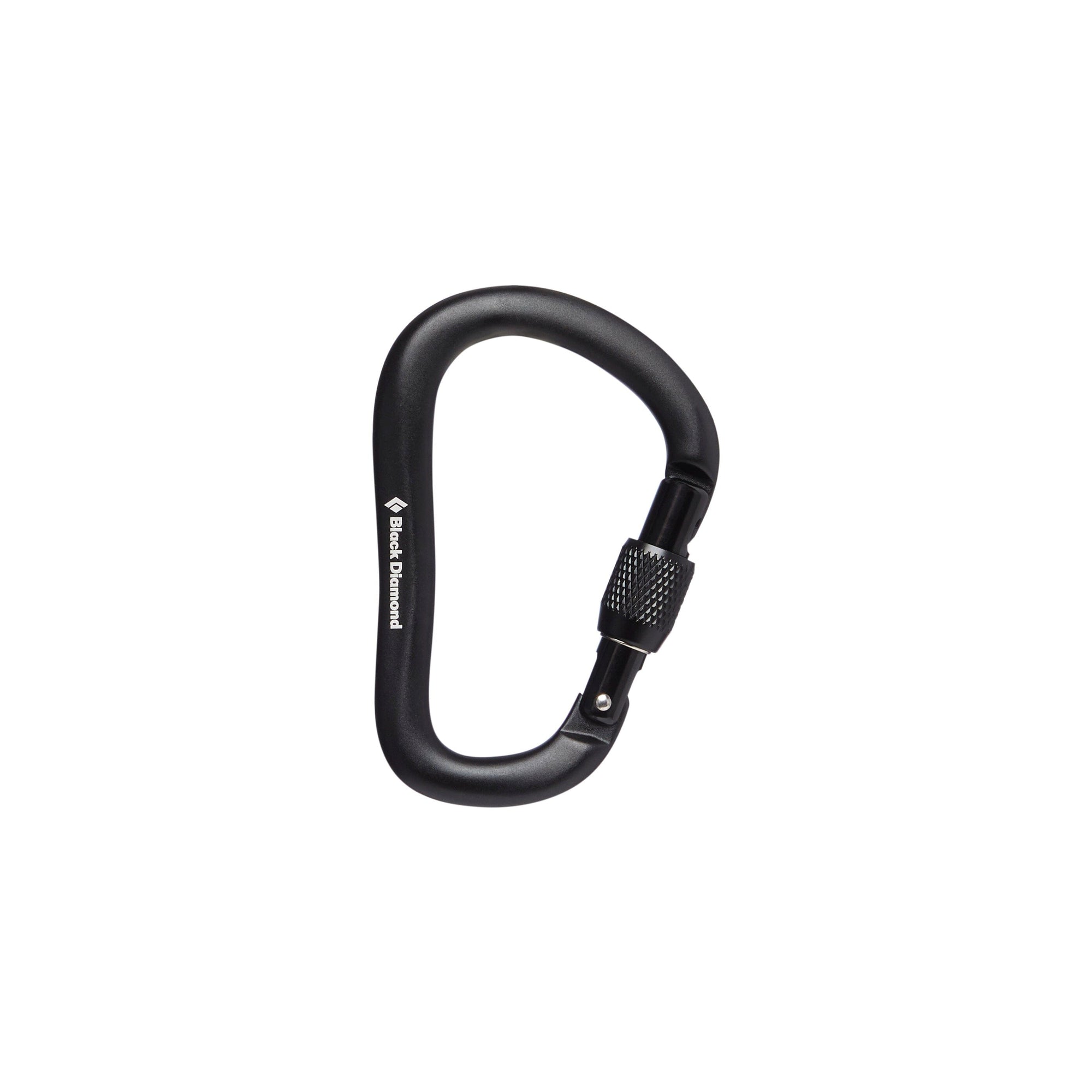 Black Diamond RockLock Screwgate Carabiner Black 