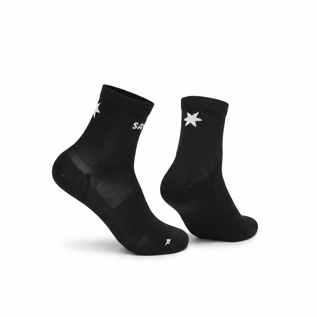 Saysky Combat Quarter Socks Black SM 