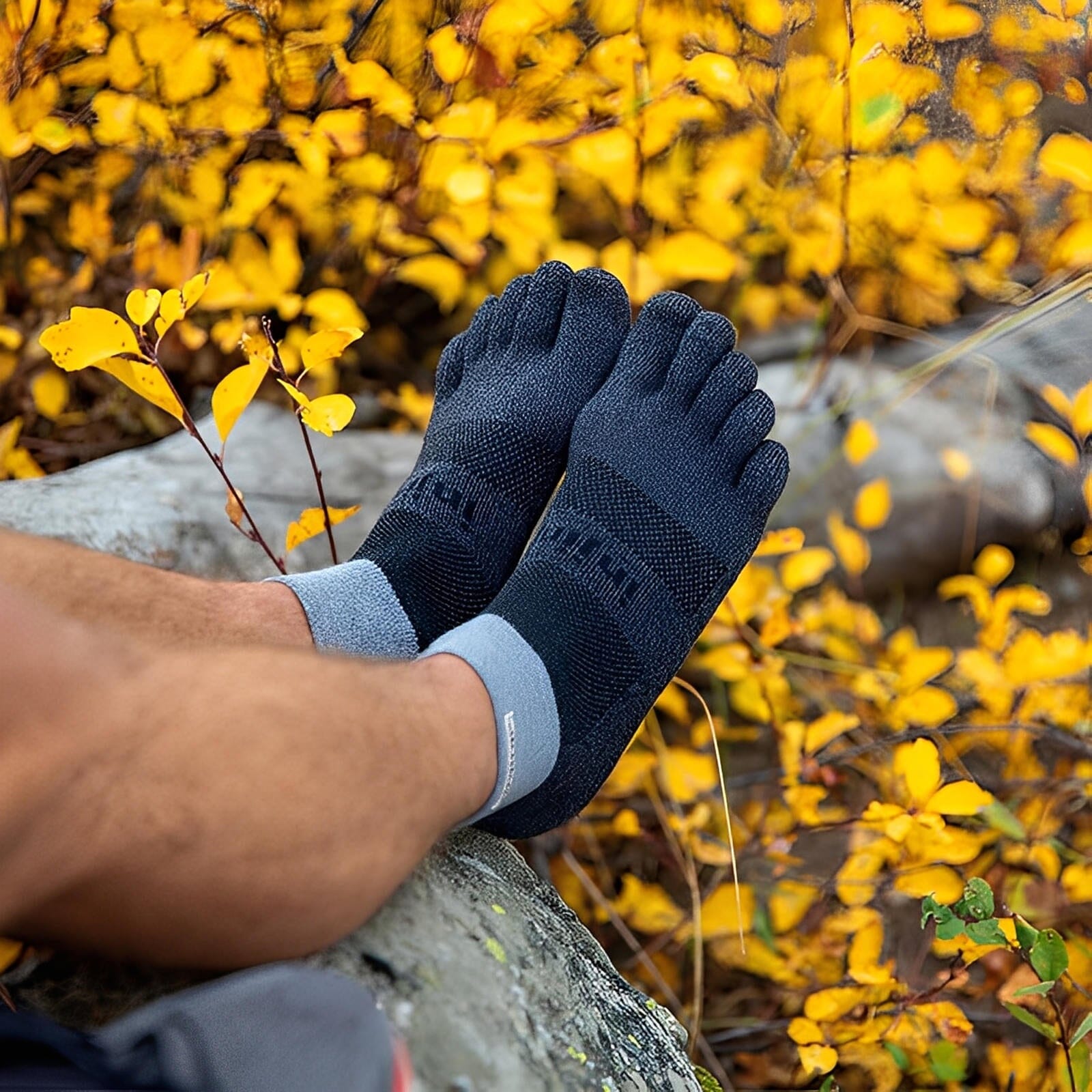 Injinji Trail Midweight Mini‑Crew Socks 
