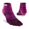 Injinji Women's Trail Midweight Mini-Crew Socks Violet XS/S 