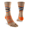 Injinji Trail Midweight Crew Socks Grain S 