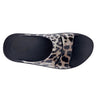 OOFOS Women's OOahh Limited Slide Sandal - Cheetah 