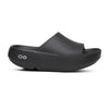 OOFOS Unisex OOahh PLUS Slide Sandal - Black 