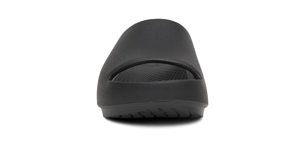 OOFOS Unisex OOahh PLUS Slide Sandal - Black 