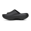 OOFOS Unisex OOahh PLUS Slide Sandal - Black 