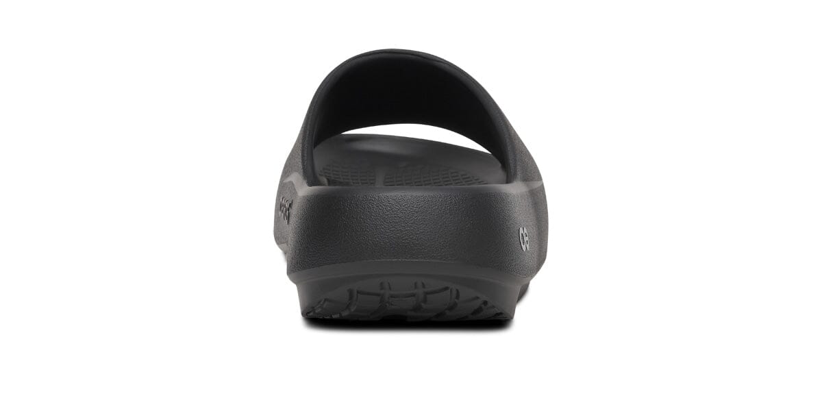 OOFOS Unisex OOahh PLUS Slide Sandal - Black 
