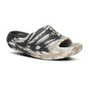 OOFOS Unisex OOahh PLUS Slide Sandal - Marble Black Nomad