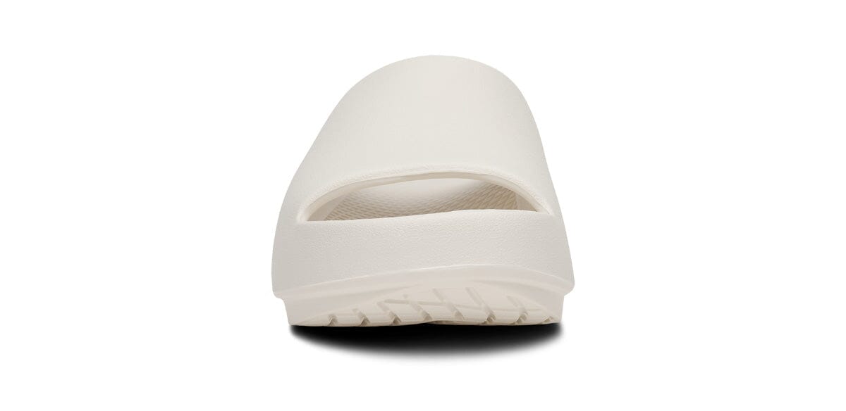 OOFOS Unisex OOahh PLUS Slide Sandal - Chalk 