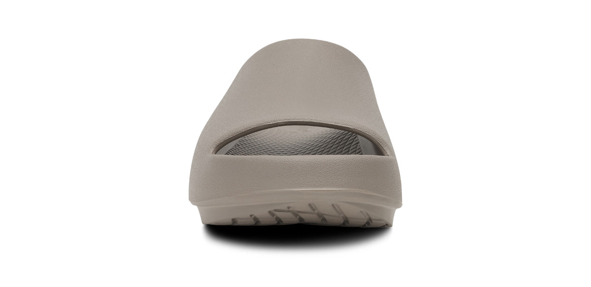 OOFOS Unisex OOahh PLUS Slide Sandal - Driftwood