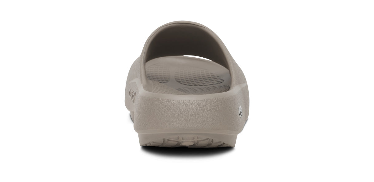 OOFOS Unisex OOahh PLUS Slide Sandal - Driftwood