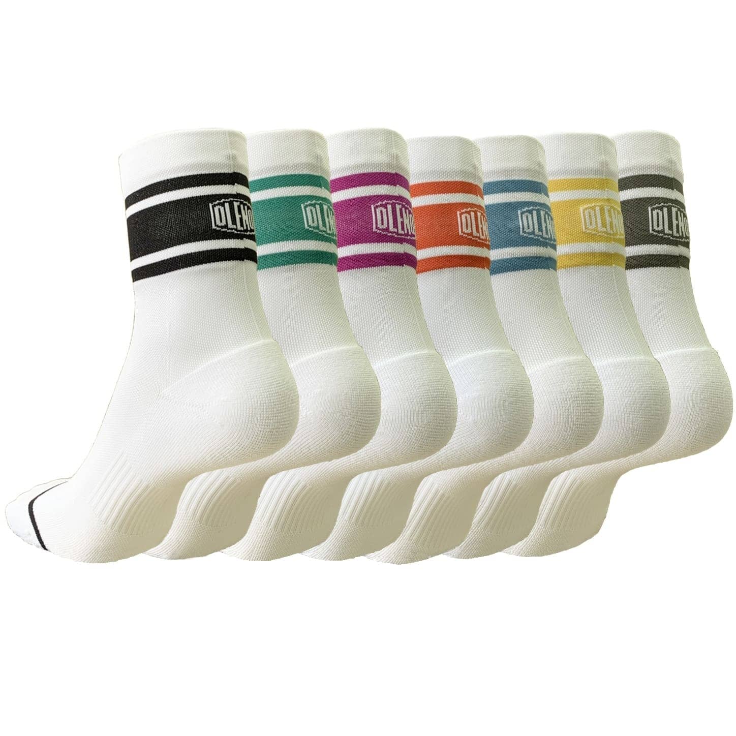 Oleno Comod(y) Life Long Crew Socks Green 22-24cm 