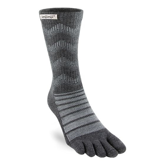 Injinji Outdoor Midweight Crew Wool Slate S 