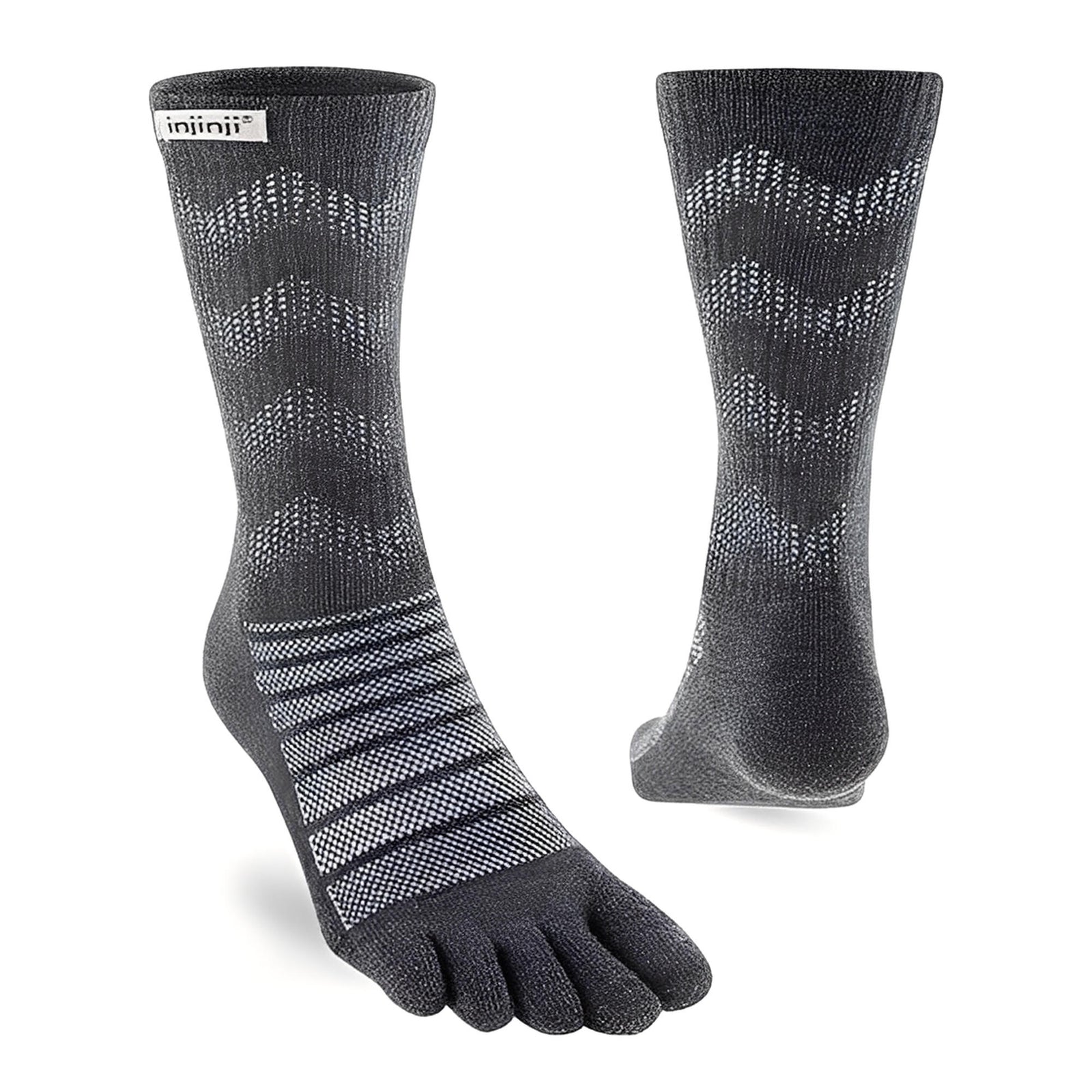 Injinji Outdoor Midweight Crew Wool Slate S 